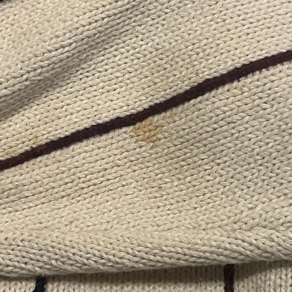 Vintage Cambridge Classics By Mervyn’s Men Large‎ Preppy V Neck Knit Sweater - Picture 2 of 6